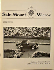2002 V3 Classic Car Club of America SoCal Region Side Mount Mirror Magazine picture