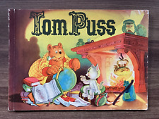 1952 Tom Puss Danish Trading Card Album by OTA - Complete Set with 85 Cards picture