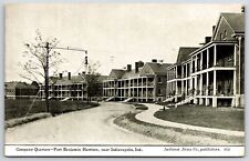 Vintage Postcard - Company Quarters - Fort Benjamin Harrison - Indianapolis IN picture