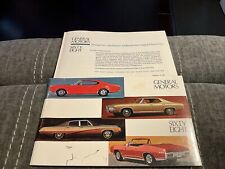1968 General Motors Sixty Eight Shareholder Catalog & Insert picture