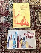 TWO ANTIQUE BOTTLE COLLECTING REFERENCE BOOKS by GRACE KENDRICK picture