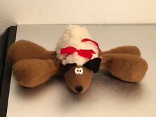Vintage 1985 Hallmark Lamb Reindeer Plush Christmas W/ Original Tag picture
