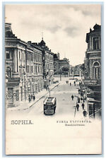 Sofia Bulgaria Postcard Targovska Street Handelstrasse c1905 Unposted picture