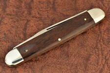 VINTAGE 1912-1944 AERIAL CUTLERY CO MARINETTE WIS BROWN SWIRL PEN KNIFE (14545) picture