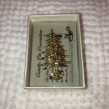 Brass Candle Pin Decoration Eurocraft Inc. Fredericksburg Va Christmas Tree picture