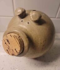 vtg Fitz and Floyd ceramic piggybank with cork nose picture