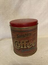 Ballonoff Vintage Sunshine Brand Coffee Canister picture