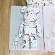 Jean-Michel Basquiat #2 400% 100% Bearbrick Be@rbrick Medicom Toy Rare Limited picture
