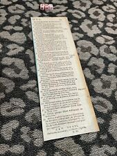 GENUINE ONE OF A KIND BOOKMARK MADE FROM RELIGIOUS MATERIAL FROM 1568 , Rare picture