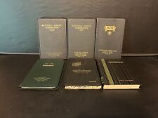 6 Vtg Appointment Books ~ Okla Businesses ~ 1940's - 1950's ~ picture