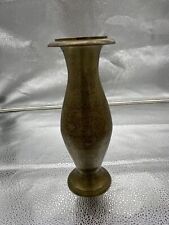 vintage brass vase decorative  picture