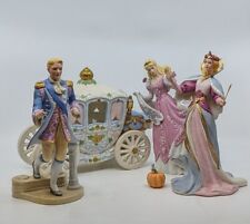 Vintage Lenox Lot of 4 Porcelain Disney’s Cinderella Figurines picture
