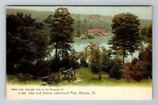 Altoona PA-Pennsylvania, Lake Casino, Lakemount Park, Vintage c1909 Postcard picture