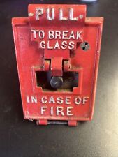 VERY VINTAGE EDWARDS FIRE PULL STATION No. 227 No Glass  Circa 1950 (ish). picture