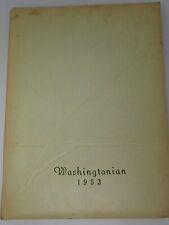 1953 Washington High School Yearbook Washington, MO Washingtonian picture
