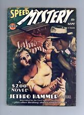 Speed Mystery Pulp Sep 1945 Vol. 3 #5 VG picture