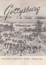 1949 Gettysburg National Military Park Map Brochure picture
