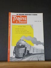 Trains Magazine 1953 October  Trains & Travel My railroad adventure in Mexico picture