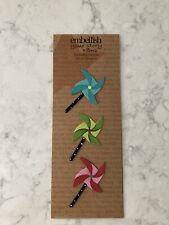Embellish Your Story Pinwheel Magnets picture