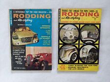 Lot of 2 Rodding and Restyling Magazines - June and July 1961 - Vintage Items picture