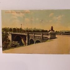 Vtg Pennsylvania PA Panther Hollow Bridge 1 cent Franklin East Liberty Postcard picture