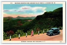 c1920 White Side Mountain & Cashiers Valley Tourists North Carolina NC Postcard picture