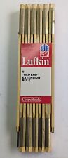 Vintage Lufkin Red End Folding Extension Rules No. X46 picture