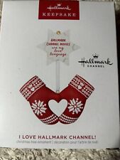Hallmark Keepsake Christmas Ornament I Love Hallmark Channel 2023 Brand New picture