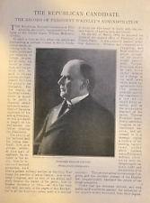 1900 President William McKinley A Summary of His First Term picture