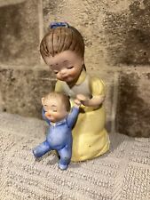 VTG GEORGE GOOD  PORCELAIN MOTHER WITH  BABY  picture