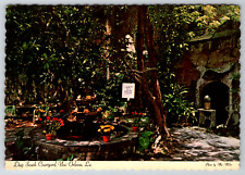 c1960s Deep South Courtyard New Orleans Louisiana Vintage Postcard Continental picture