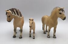 Schleich FJORD FAMILY Horse Figures 2013 Retired 13753 13754 13755 Norwegian HTF picture