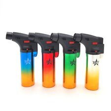 Elite Brands USA Mirror Large Butane Gas Refillable Torch Lighters Pack of 4 picture