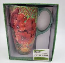 Lang: Ceramic Latte 18 oz. Mug ~ Colorful Florals 