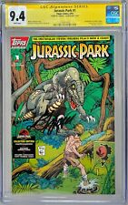 CGC Signature Series Signed Samuel L. Jackson Graded 9.4 Jurassic Park #1 picture