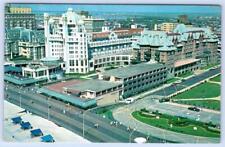 1960's MARLBOROUGH-BLENHEIM HOTEL BOARDWALK ATLANTIC CITY NJ VINTAGE POSTCARD picture
