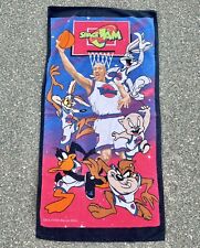Vintage Space Jam 90s Michael Jordan Bugs Bunny Taz Warner Bros Beach Towel 1996 picture