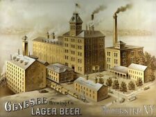 Genesee Beer NEW METAL SIGN: Brewery Artwork, Rochester, New York picture