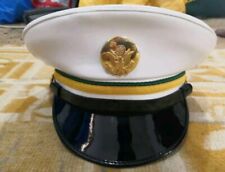 USA Army Military Police MP Enlisted Service Dress White Cap all sizes available picture