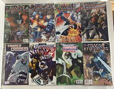 Transformers Mixed Comic Lot (8 Books) Best Of UK Dinobots Armada Arrival picture
