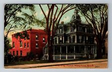 Waterbury CT-Connecticut, The Elks Home, Antique, Vintage c1912 Postcard picture