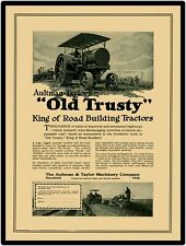 1922 Aultman Taylor Road Building Tractor 