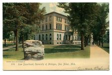Ann Arbor, MI. Univ. of Michigan Law School, pre-1907. Beautiful Rotograph card. picture