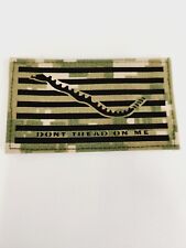 US Navy NWU III Dont Tread On Me Patch Laser Cut with Hook picture