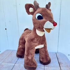 Dan Dee Rudolph The Red Nosed Reindeer Plush Jumbo 24” Light Up Nose WORKS picture