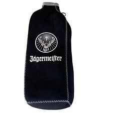 NWT Jagermeister Stay Cool Pack Bottle Koozie 750 ml Jagermeirter Black Neoprene picture