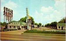 Nashville TN Tennessee Alamo Plaza Motel Courts Advertising Vintage Postcard picture