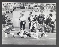 1992 Tony Martin Miami Dolphins Wide Receiver Upside Down NFL Vtg Press Photo picture