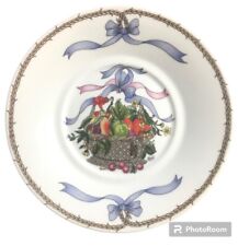 GUCCI Limoges Floral Plate 7” Vintage 1980’s  Wall Home Decor Dish Ex. Condition picture