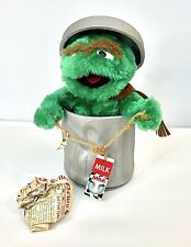 1999 Telco Sesame Street Oscar The Grouch Christmas Figure Not Working picture